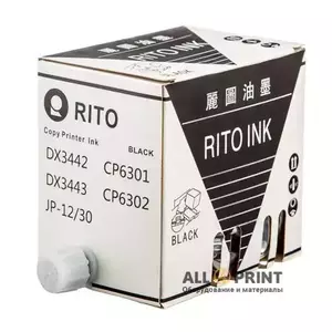Краска Ricoh/Gestetner JP12/CPI7  черная, RITO