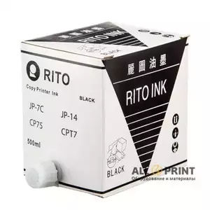 Краска Ricoh/Gestetner JP7/CPI10 черная, Rito